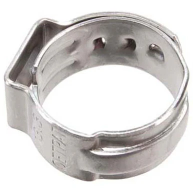 0.413" Oetiker® Stepless Ear Clamps - 304 Stainless Steel