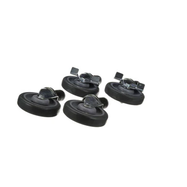 1 5/8 in Expanding Stem Caster Set with  5 in Wheels