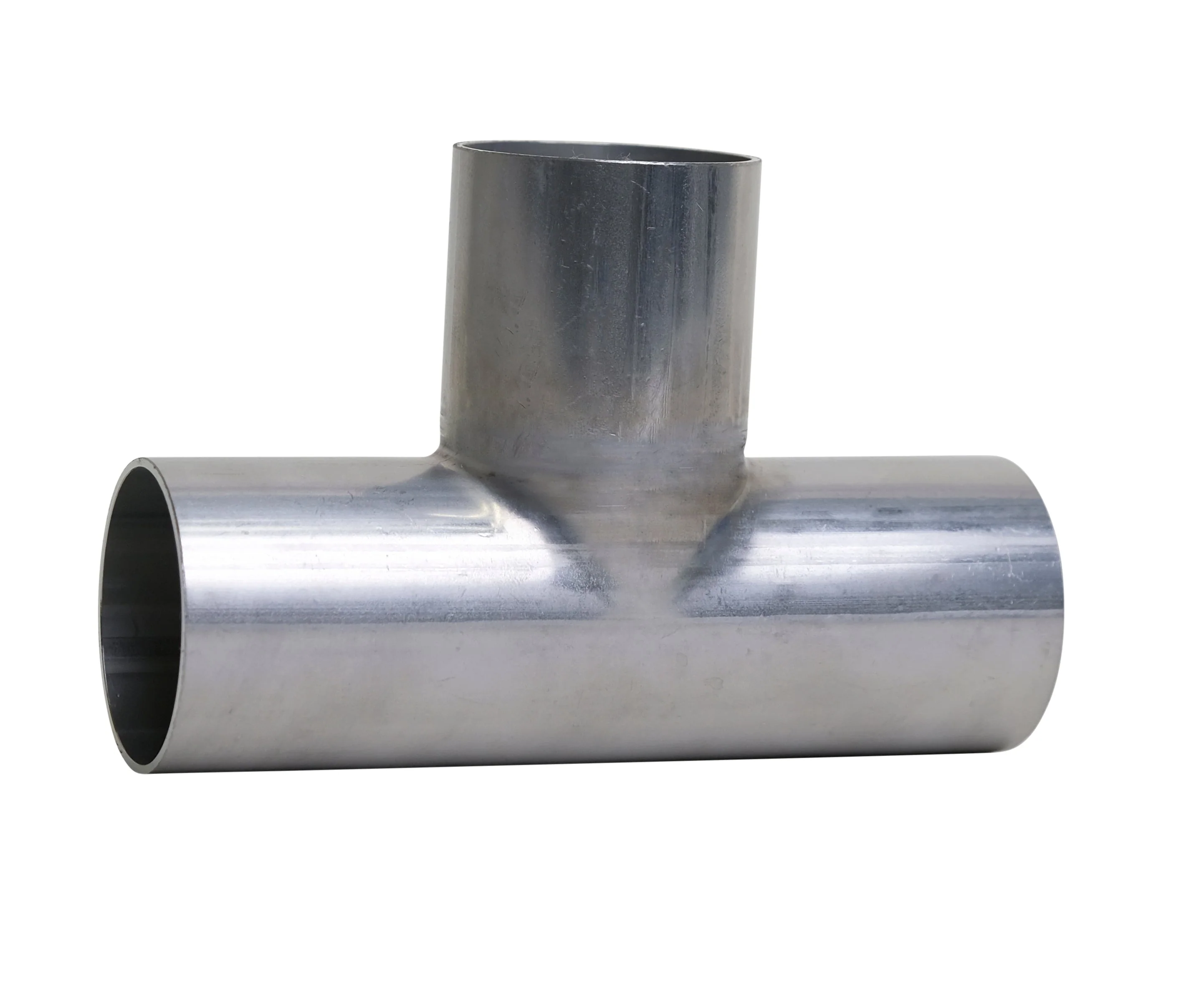 1.5" Butt-Weld Long Tee - Unpolished (7W-U)  - T304 Stainless Steel - Wayland Industries - W47W-15-1