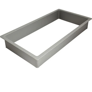 10 3/4 in x 21 3/4 in Ice Cream Cabinet Collar