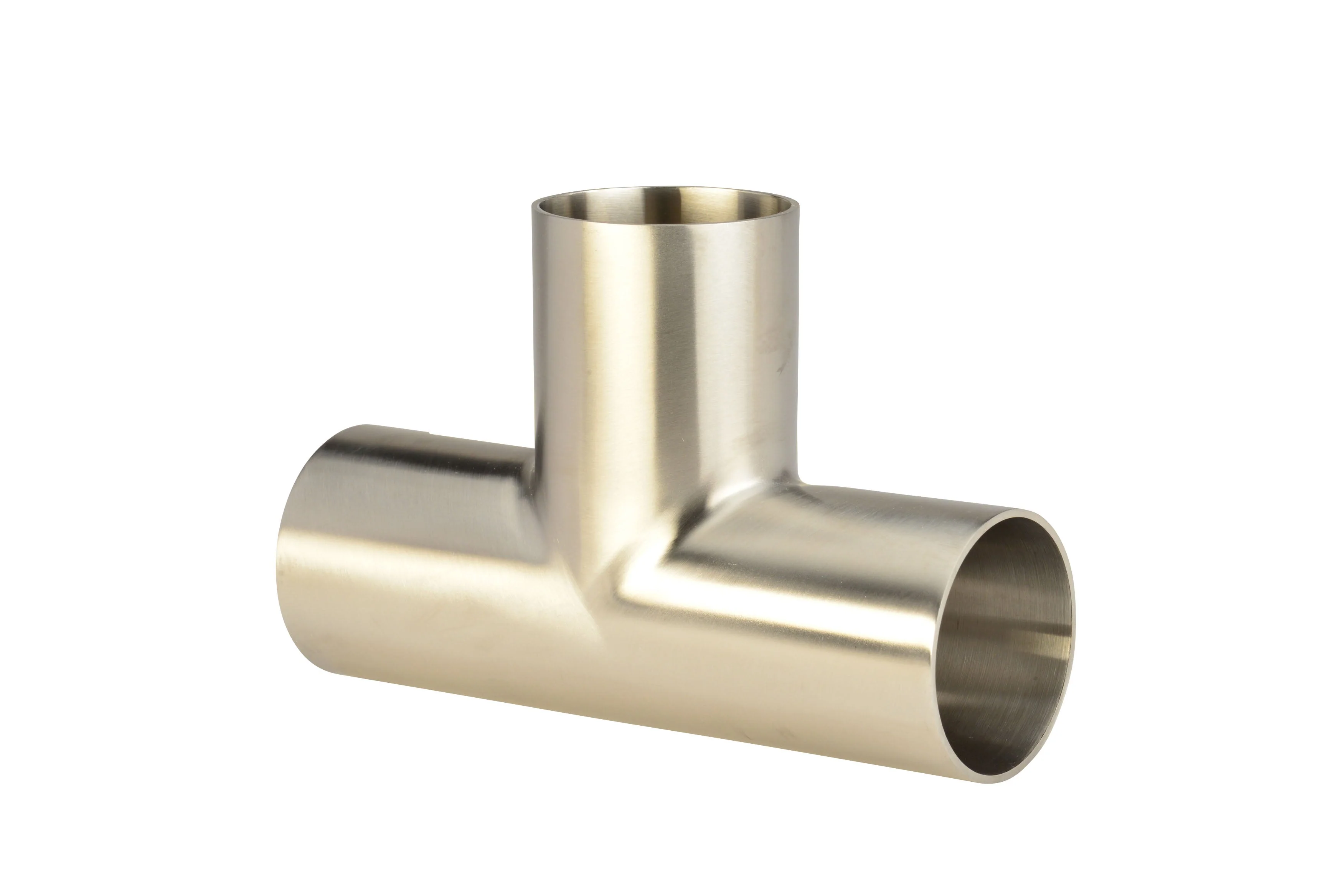 10" Butt-Weld Long Tee - Polished (7W)  - T304 Stainless Steel - Wayland Industries - W47W-10-7