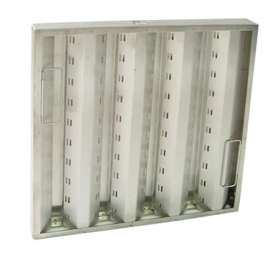 16 in x 16 in Hinged Stainless Steel Hood Filter