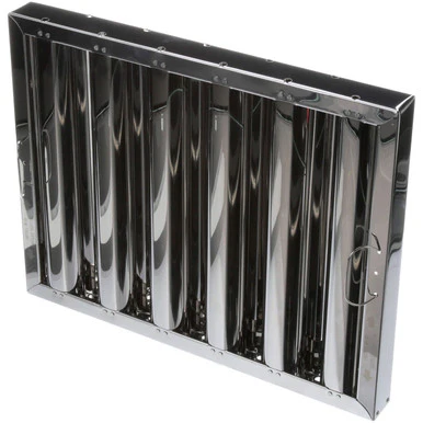 16 in x 20 in Stainless Steel Hood Filter W/ Handles