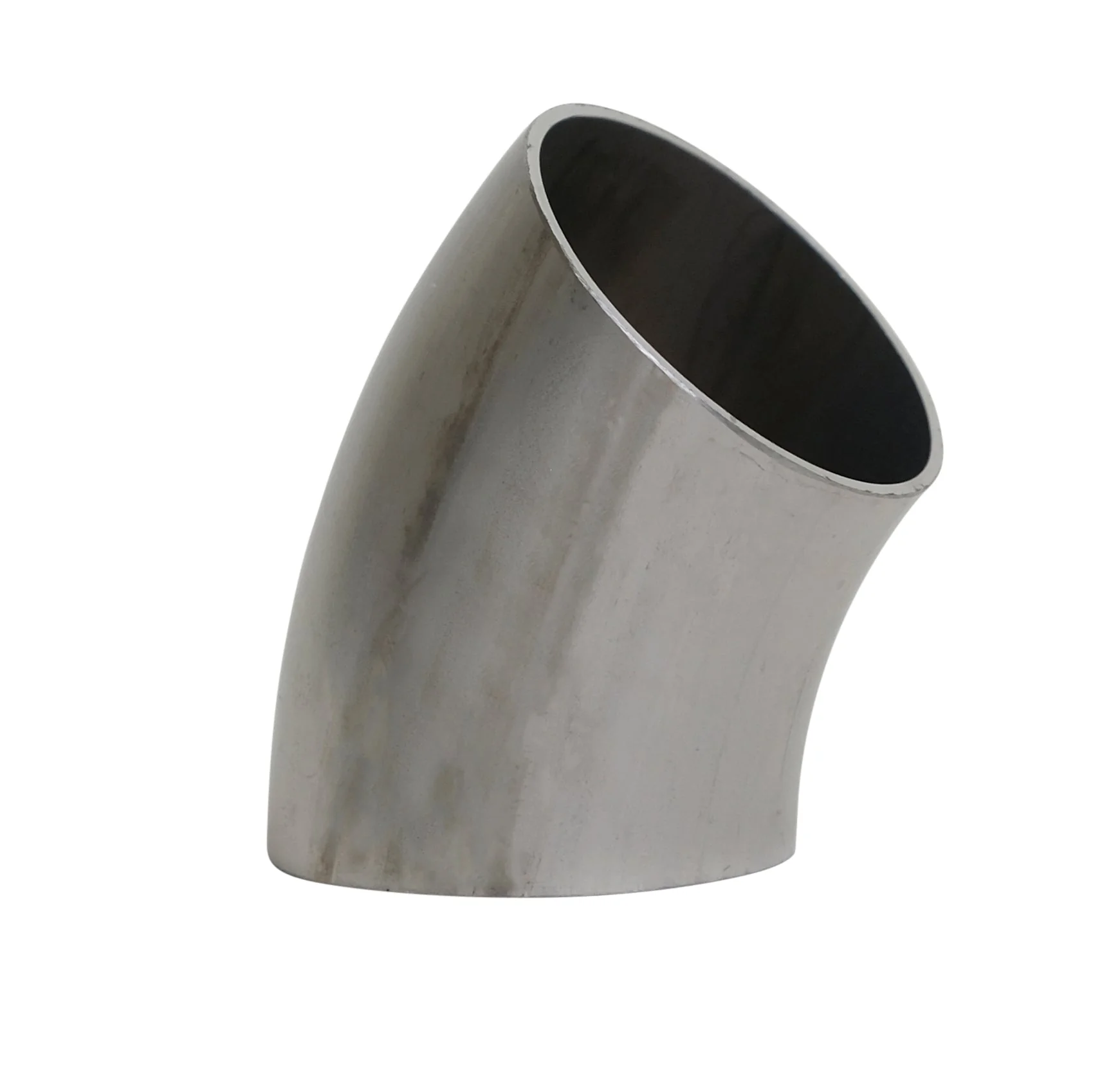 2" Butt-Weld Short 45 Elbow - Unpolished (2WK-U) - T304 Stainless Steel - Wayland Industries - W42WK-2-1