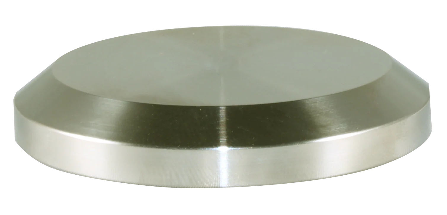 2" Q-Line Solid End Caps (16AQ)  - T316L Stainless Steel - Wayland Industries - W616AQ-2