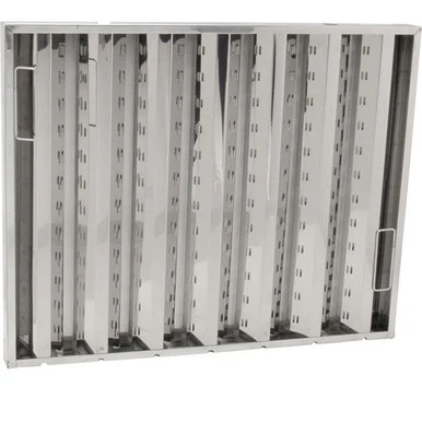 20 in x 25 in Hinged Stainless Steel Hood Filter
