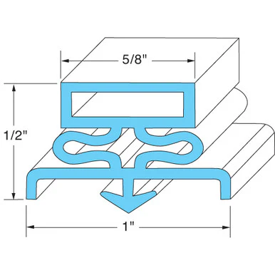 Traulsen 21-5 Gasket