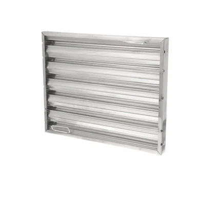 25 in x 20 in Stainless Steel Baffle Grease Filter RUN-OFF