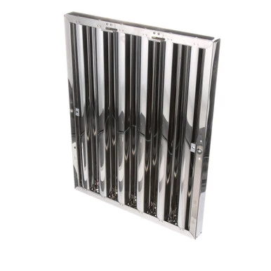 25 in x 20 in Stainless Steel Hood Filter w/ Locking Handles