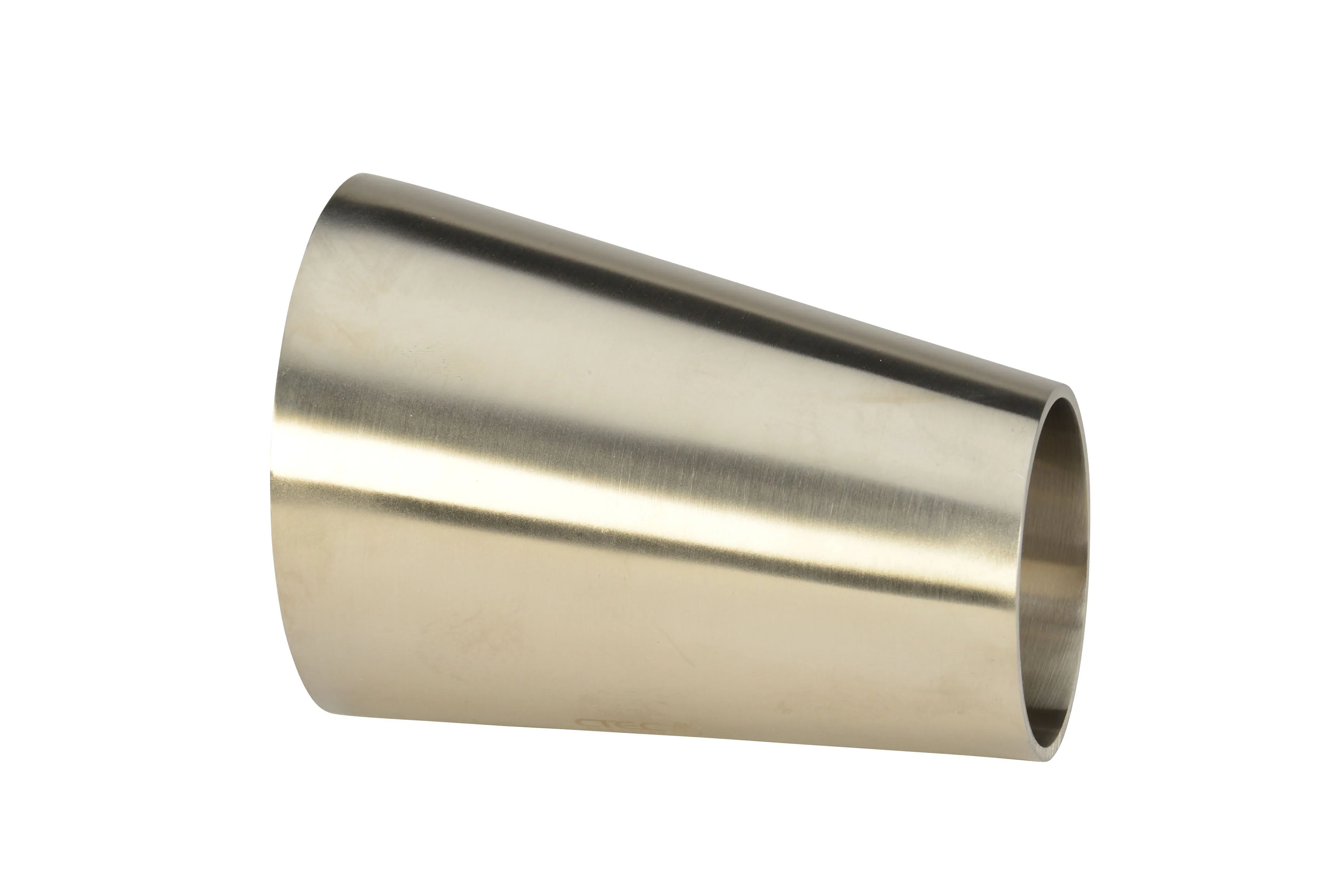 3"x1.5" Butt-Weld Eccentric Reducer - Polished (32W)  - T304 Stainless Steel - Wayland Industries - W432W-3X15-7
