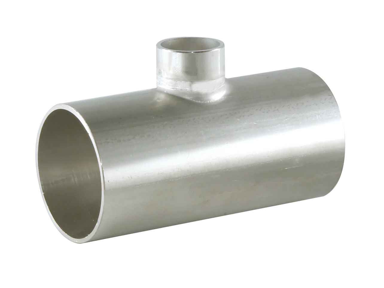 3"x1" Butt-Weld Short Reducing Tee - Unpolished (7RWWW-U) - T316L Stainless Steel - Wayland Industries - W67RWWW-3X1-1