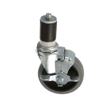 4 in Expanding Stem Swivel Caster w/ Brake