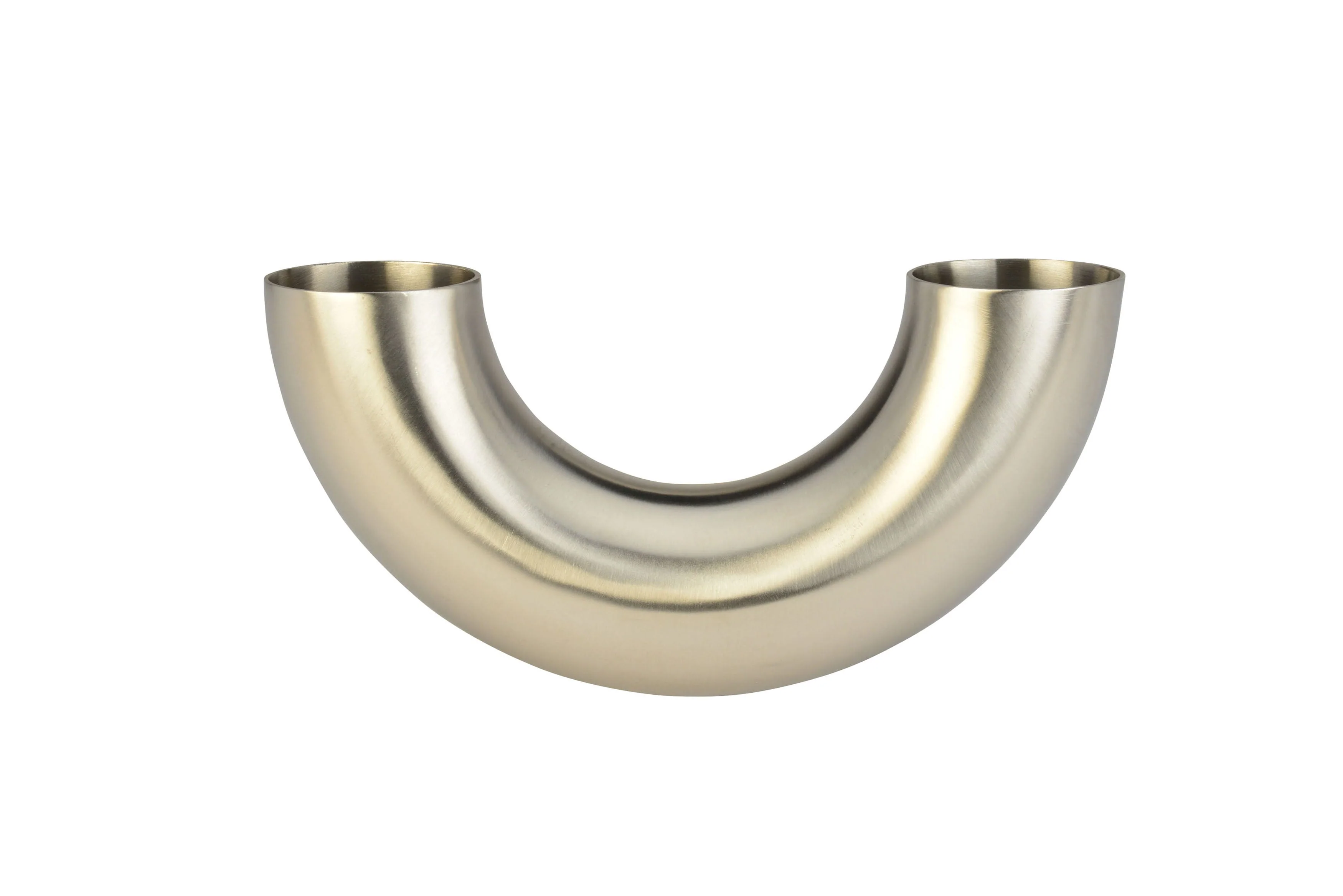 6" Butt-Weld 180 U-Bend - Polished (2WU)  - T316L Stainless Steel - Wayland Industries - W62WU-6-7