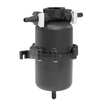 Beverage Pump Accumulator Tank - Flojet 30573-0002B, 21.5 oz, 125 PSI, 1/2" Barbs
