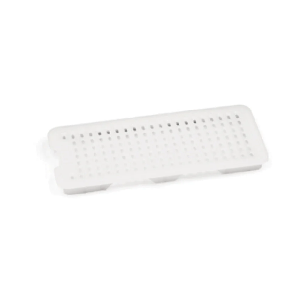 Carlisle 00241 10 Inch Drain Grill White High Density Polyethylene