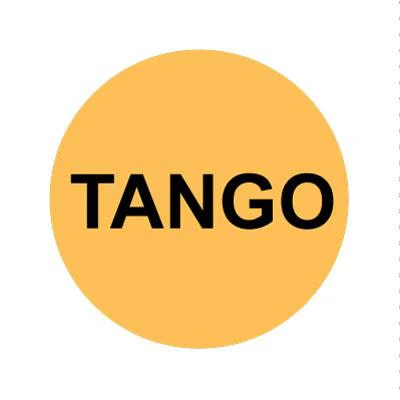 Bargun Button Cap, Round, Tango, Orange Cap, Black Letter - PH10-74-169