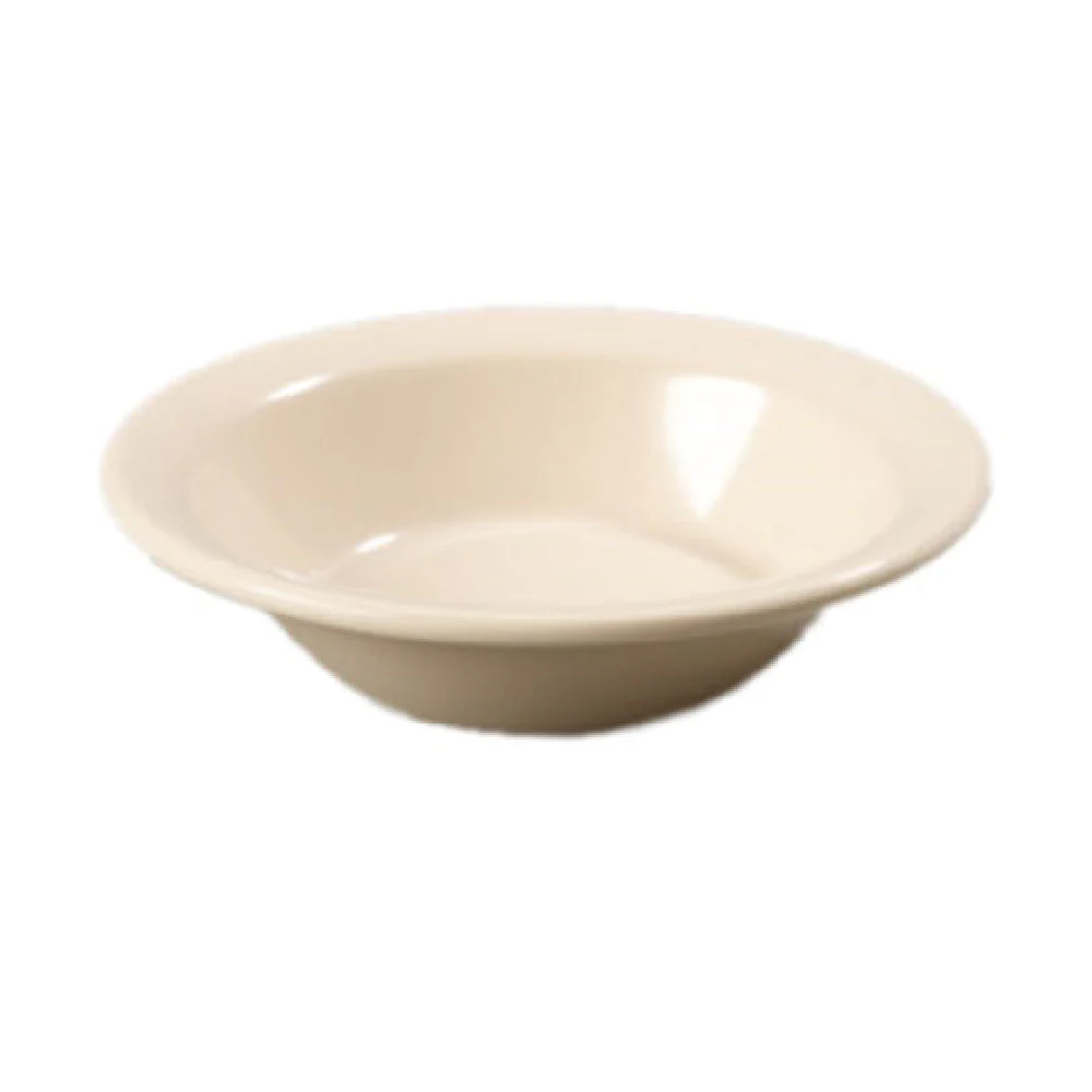 Carlisle KL80025 5 Oz Fruit Bowl Narrow Rim Dishwasher Safe Tan Melamine