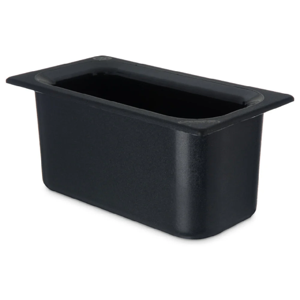 Carlisle CM110203 Coldmaster Food Pan 1/3-size Refrigerant Gel Insulated Black ABS