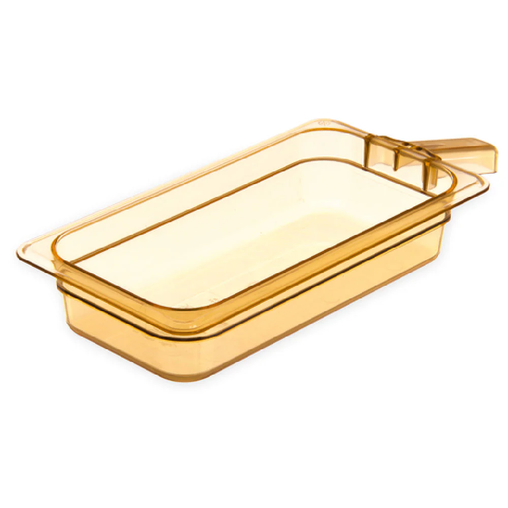 Carlisle 30860H13 2.4 Quart High Heat Hot Food Pan Polyethersulfone Amber