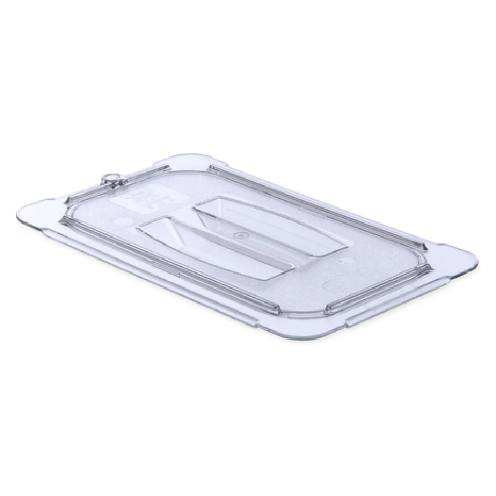 Carlisle 10290U07 10 Inch Clear Handled Lid for 1/4 Size Food Pan