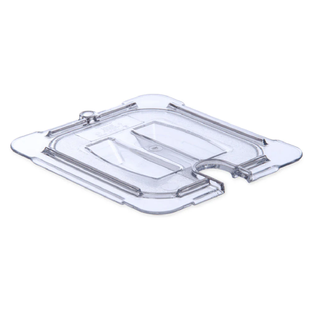 Carlisle 10311U07 6.88 Inch Clear Universal Lid for 1/6 Size Food Pan