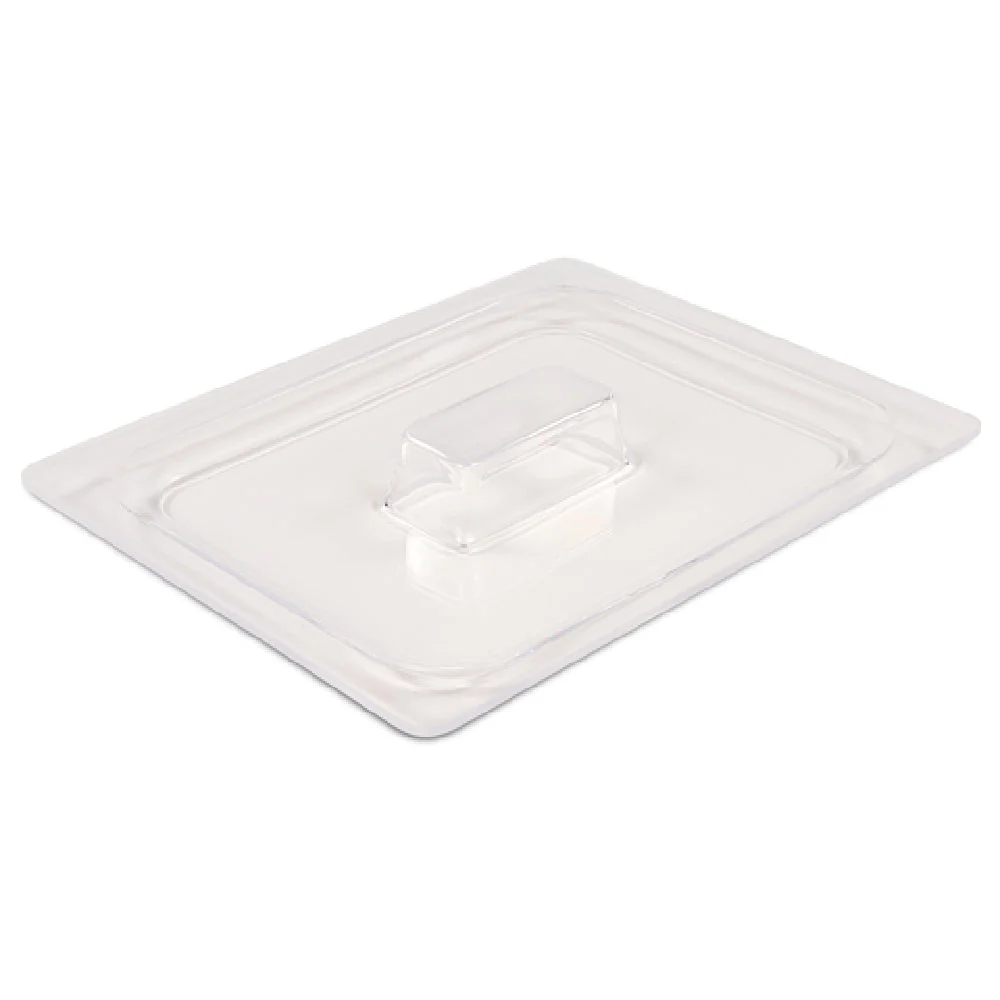 Carlisle CM112607 12 Inch Molded-in Handle Food Pan Cover Clear Acrylic