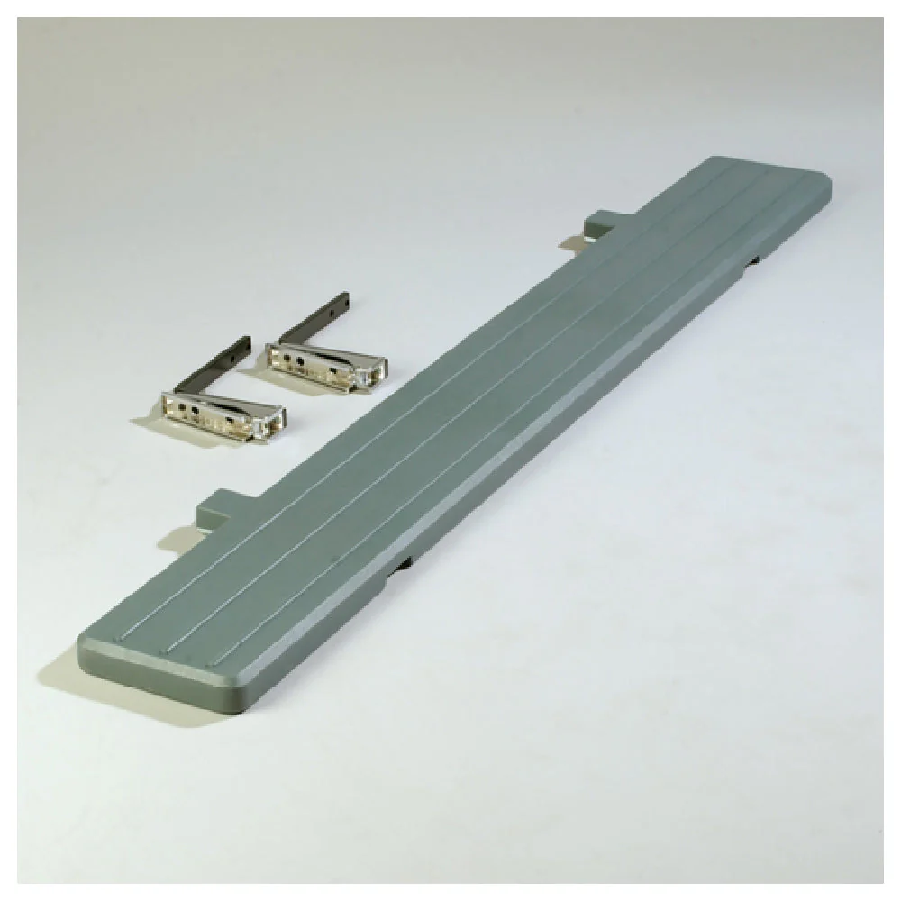 Carlisle 772159 68 Inch Solid Plastic Tray Slide with Drop Down Design