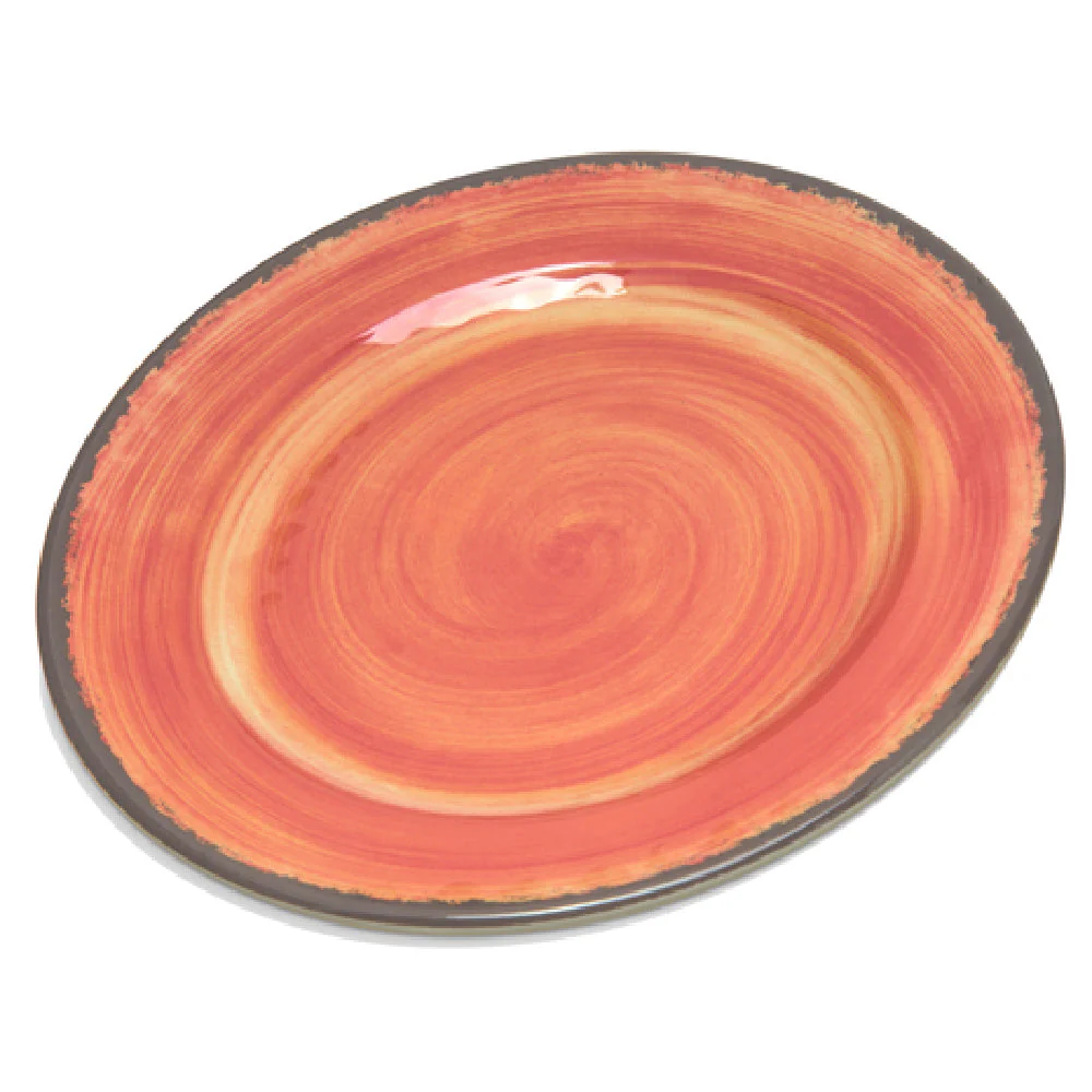 Carlisle 5400752 7 inch Round Bread and Butter Plate Melamine Swirl Design
