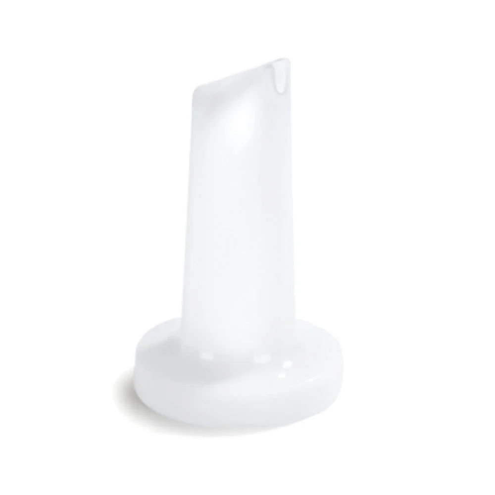 Carlisle PS20402 3-1/2 Inch Diameter Drink Bar Mix Pourer Neck White Polyethylene