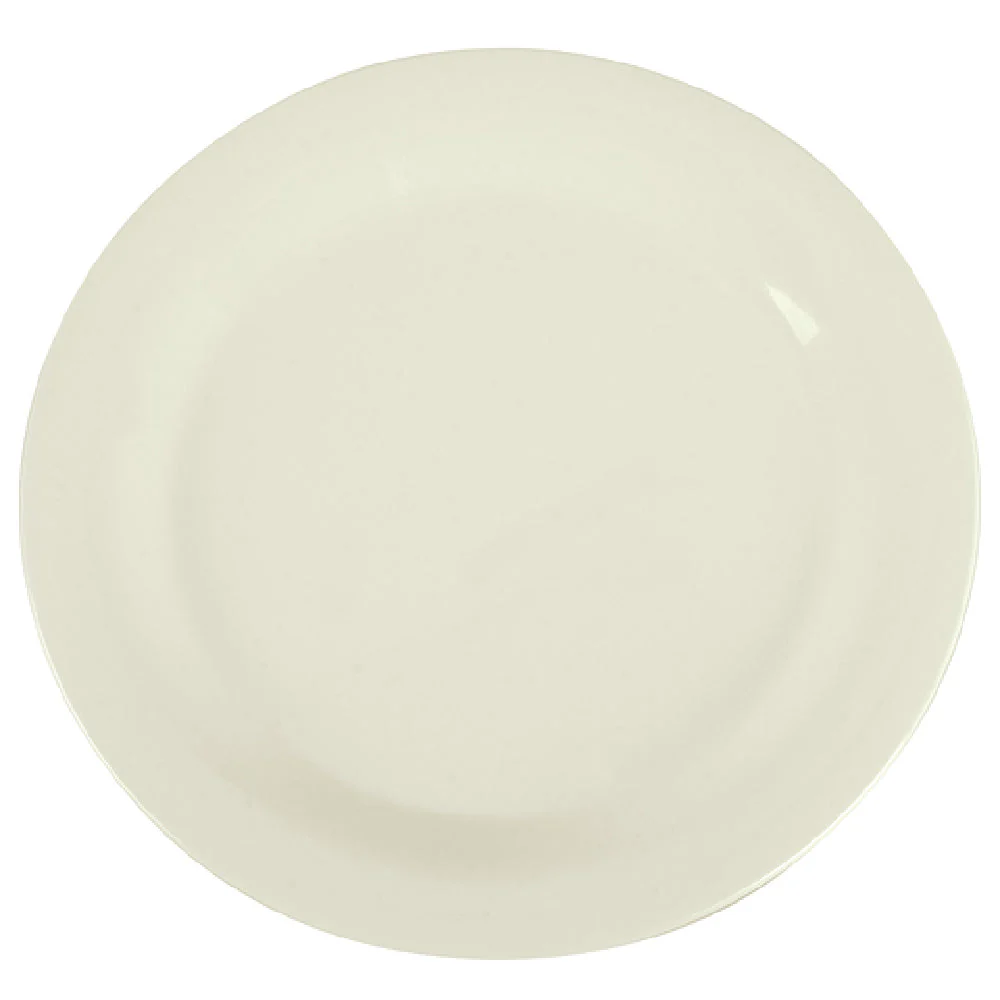 Carlisle 3300242 10 Inch Dinner Plate Narrow Rim Melamine Bone BPA Free