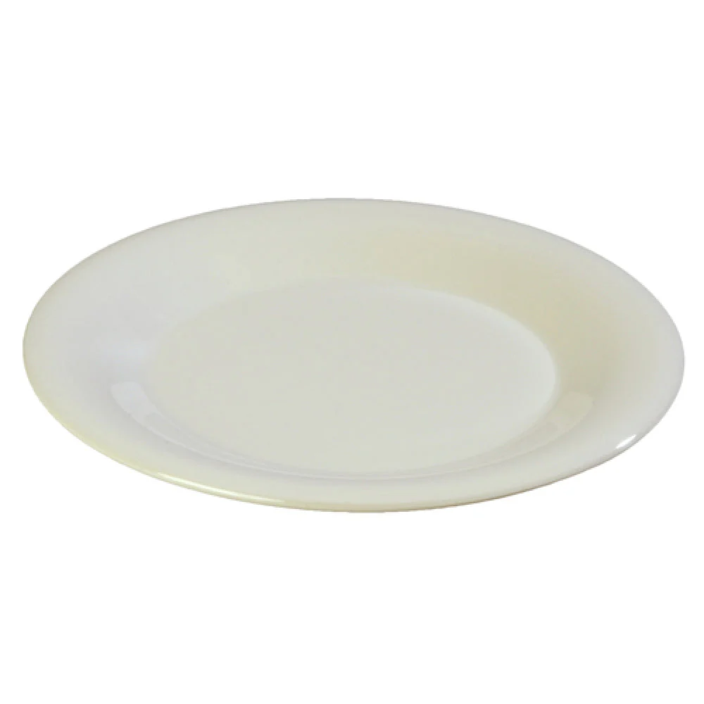 Carlisle 3301042 10 Inch Diameter Bone Dinner Plate Melamine Dishwasher Safe