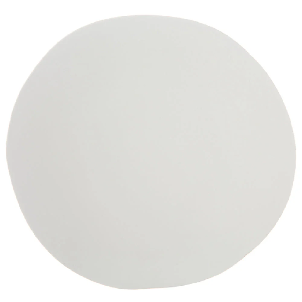 Carlisle 5310423 9 Inch Ridge Plate Freeform Melamine Gray Dishwasher Safe