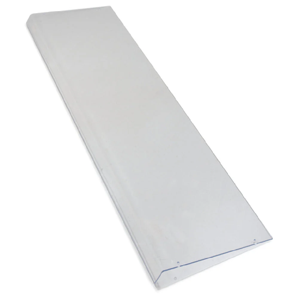 Carlisle 937507 73-3/8 Inch Sneeze Guard Shield Clear Acrylic