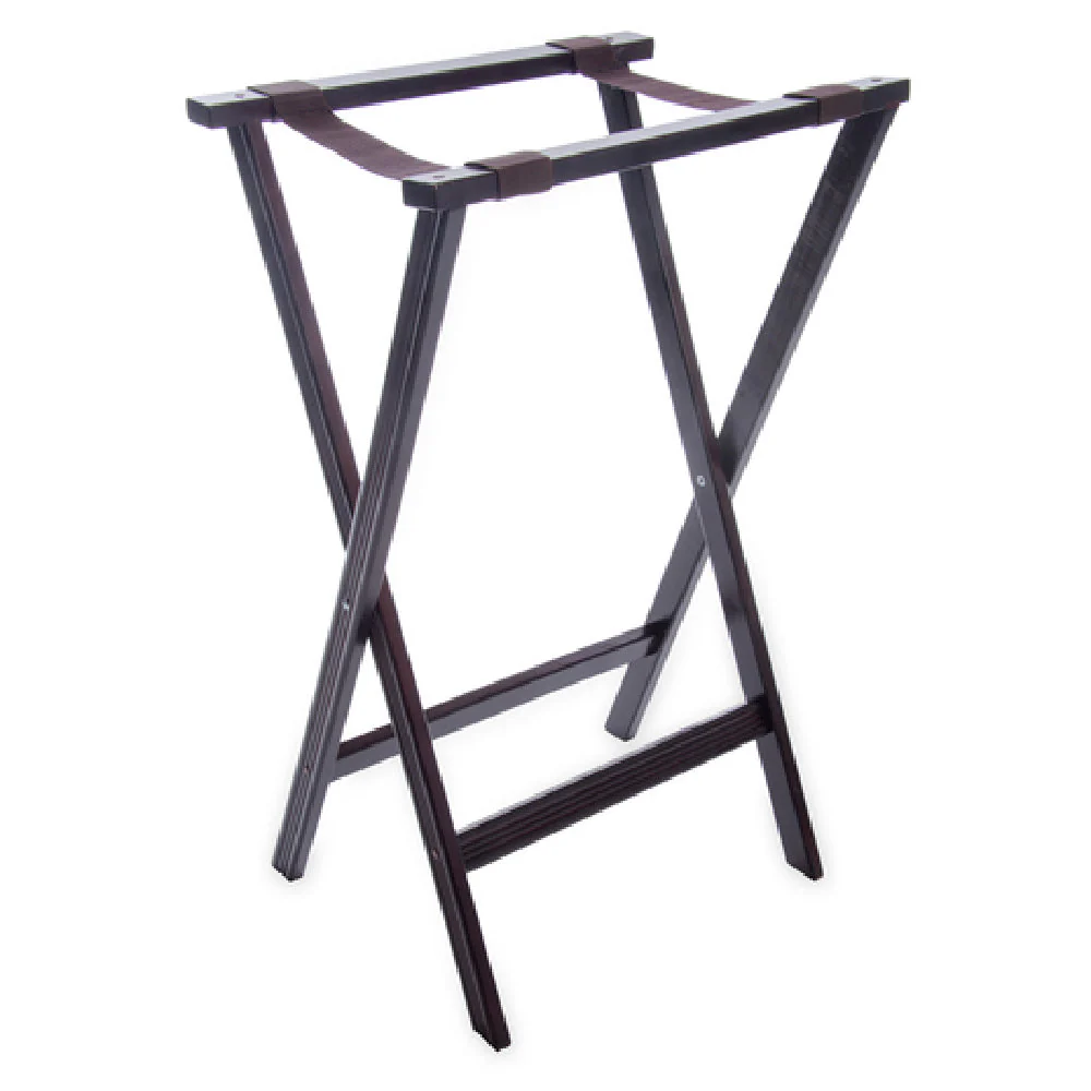 Carlisle C3620W11 20 Inch Tray Stand Black Straps Reinforced Hardwood