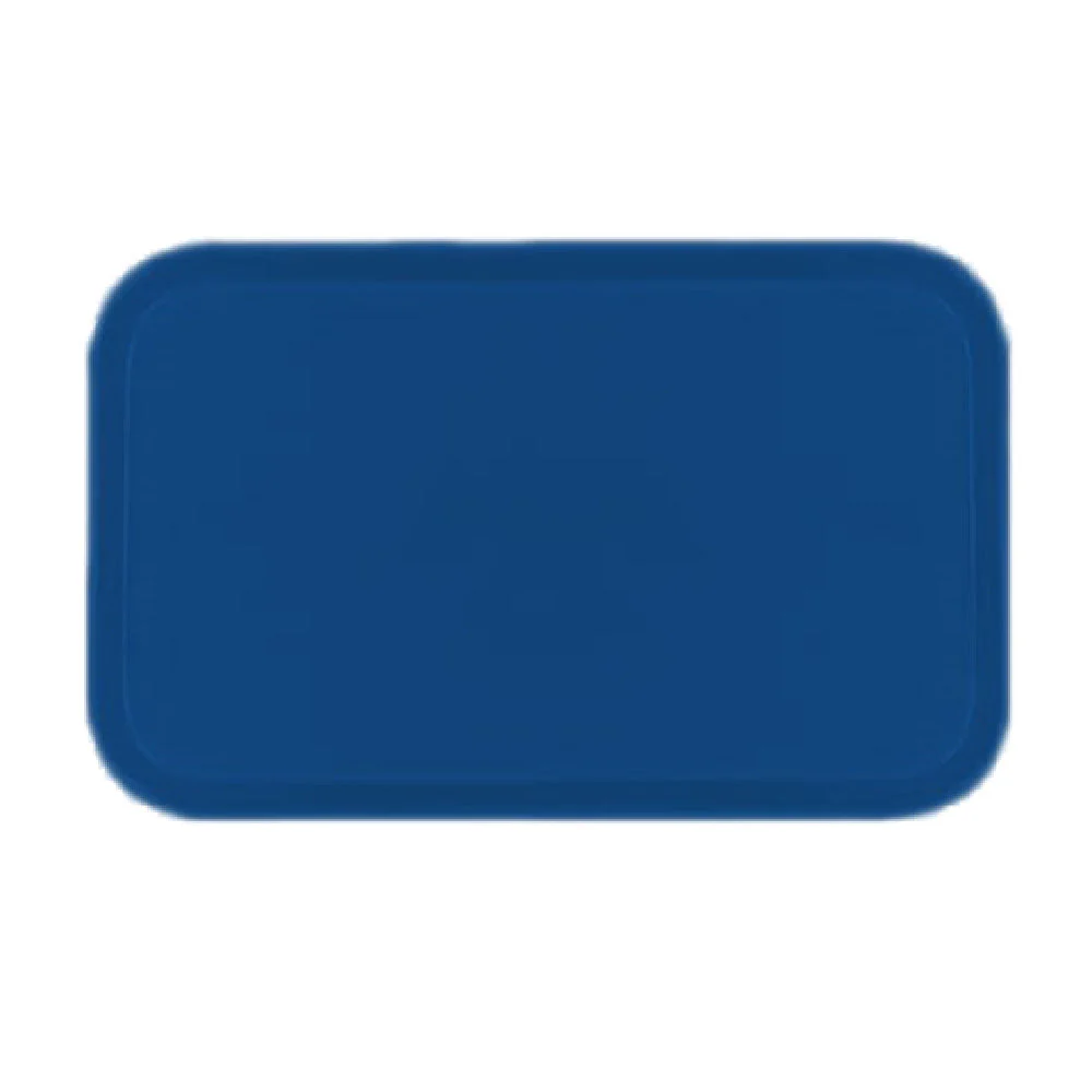 Carlisle 1612FG015 12 Inch Navy Cafeteria Tray with Break-resistant Fiberglass