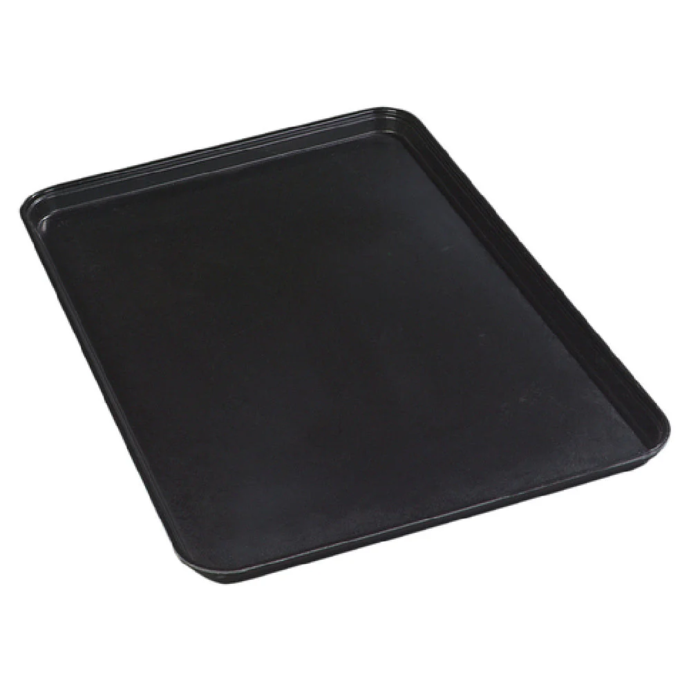 Carlisle 2618FMTQ309 25-5/8 Inch Display Tray Air-flow Corners Fiberglass Ebony