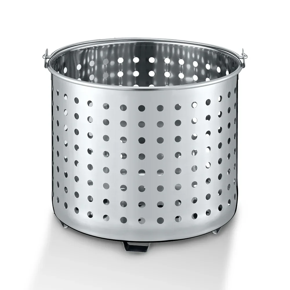 Concord 60 Quart Stainless Steel Steamer Basket - S Series Compatible