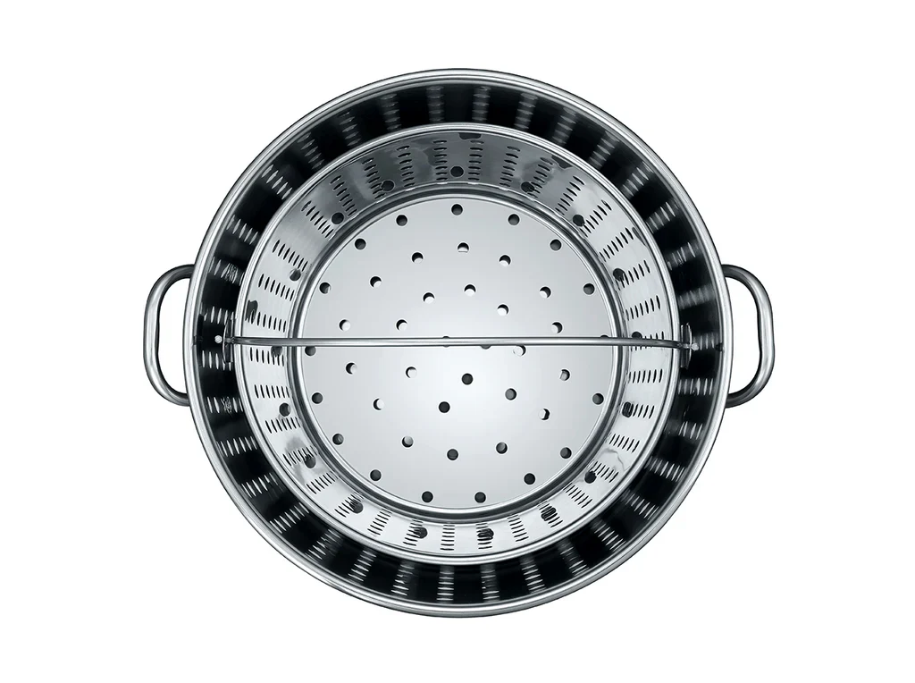 Concord 60 Quart Stainless Steel Steamer Basket - S Series Compatible - Image 2