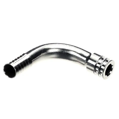 Cornelius Fitting Elbow 90 Degree SS 3/8" Barb x 1/2" Dole
