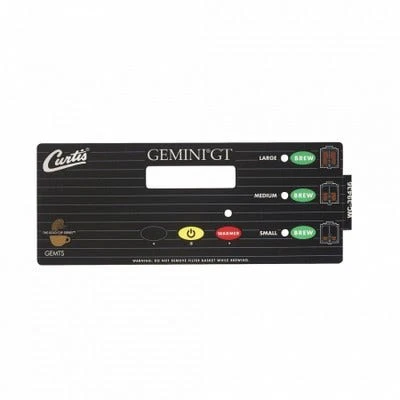 Curtis WC-39436 Label UCM Overlay Single 3 Batch with Logo