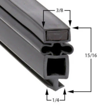 Door Gasket Replaces True 810794