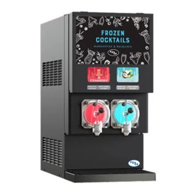 FBD 2 Barrel Frozen Cocktail Dispenser 2-Flavor Air-Cooled | 772-641-0002