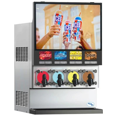 Frozen Beverage Dispenser 4-Flavor - FBD 774 Air-Cooled Variant