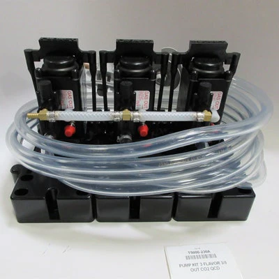 Flojet Pump Kit, 3 Flavors, 3/8" Outlet QCD Connectors