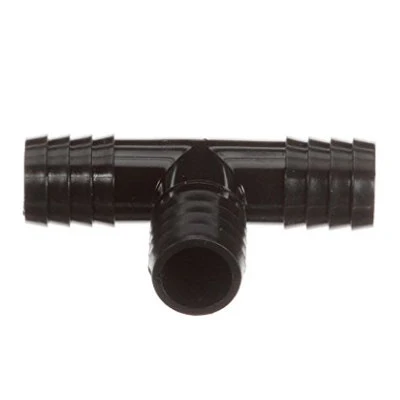 Ice-O-Matic Plastic Barbed Tee, 5/8"