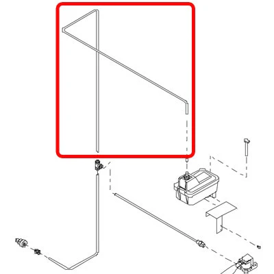 Ice-O-Matic Tube CTL 1/4" Poly - 3032898-40S