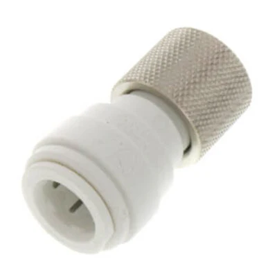 John Guest Female Connector 3/8" x 3/8" Female Compression Threads
