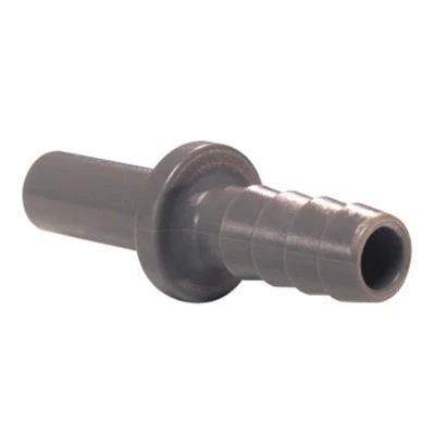 John Guest Tube to Hose Stem 3/8" Stem OD 3/8" Hose ID Long