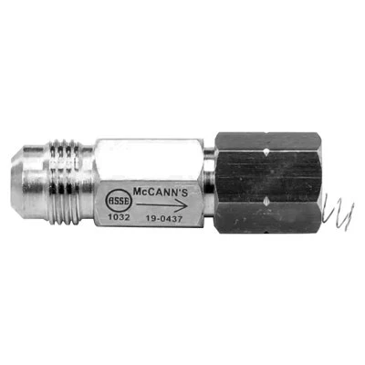 Multiplex Double Check Valve - 3/8" Male Flare (MFL) - Carbonator Part
