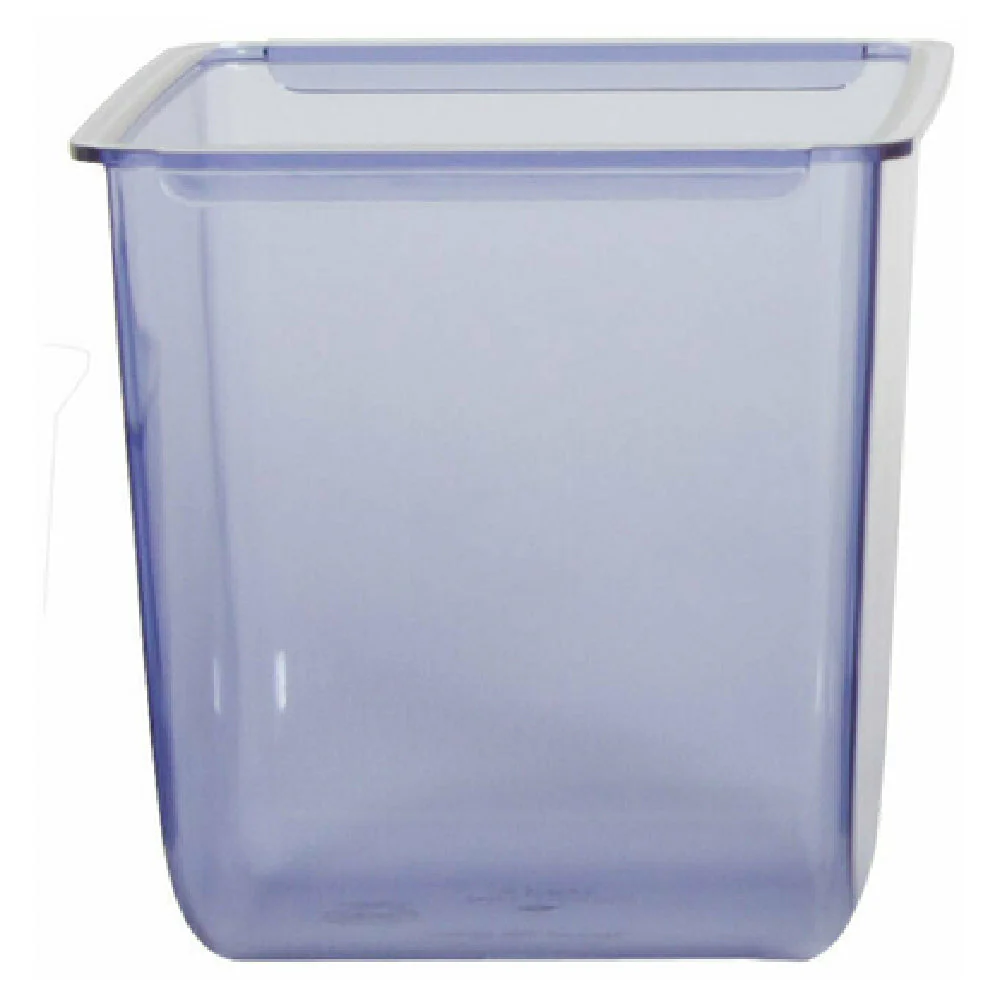 Carlisle BD103 12 Inch Translucent Blue Replacement Tray Deep for Garnish Center - 3 Pt